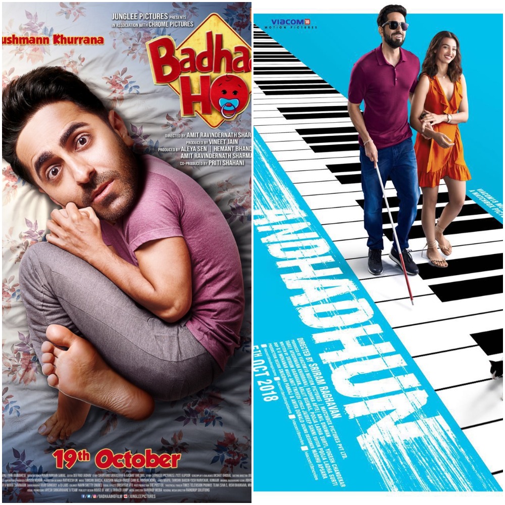 Even after weeks Ayushmann Khurrana’s Badhaai Ho and Andhadhun stay strong at the box office